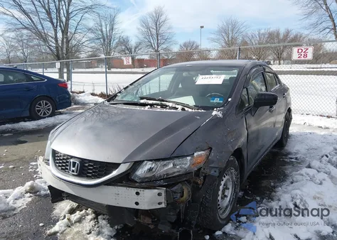 2014 Honda Civic Lx z USA, uszkodzony, nr VIN 2HGFB2E51EH535962